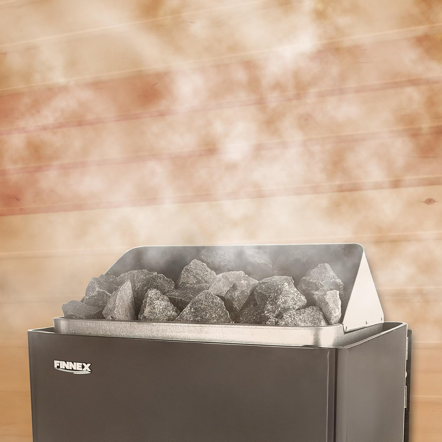 6KW Electric Sauna Heater w/ Stones – Fast Heat, Timer & Safety Control
