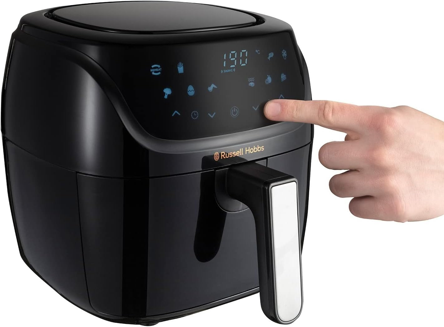 4L Digital Air Fryer 220°C 10 Presets Touchscreen Oil Free Energy Saving