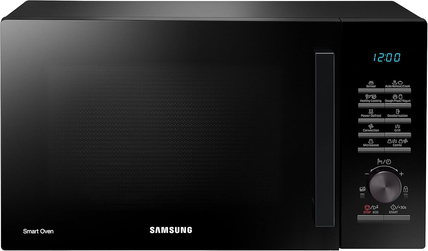 Black 28L Combination Microwave 900W SensorCook Grill