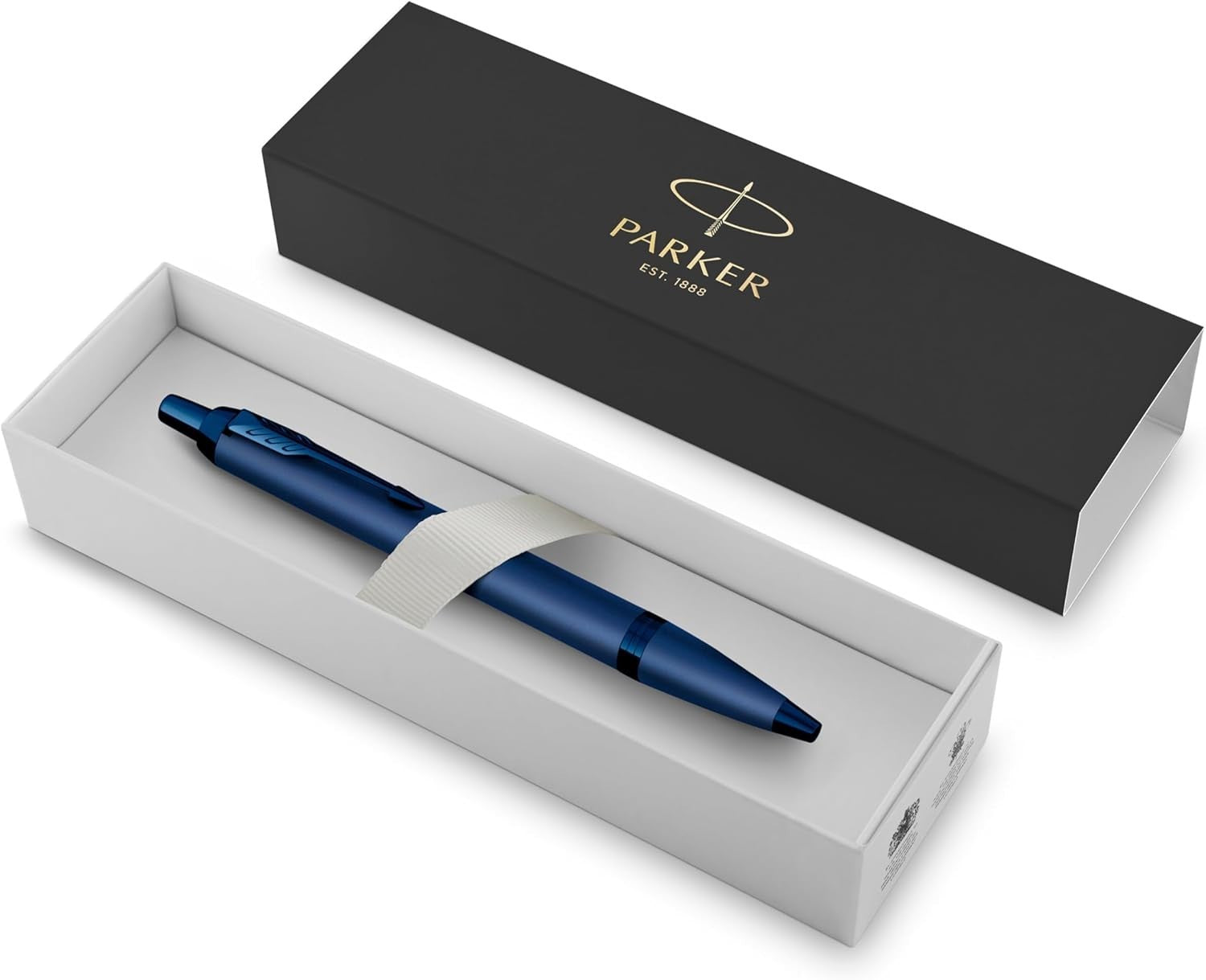 Luxury Blue Ballpoint Pen Medium Point IM Monochrome Gift Box