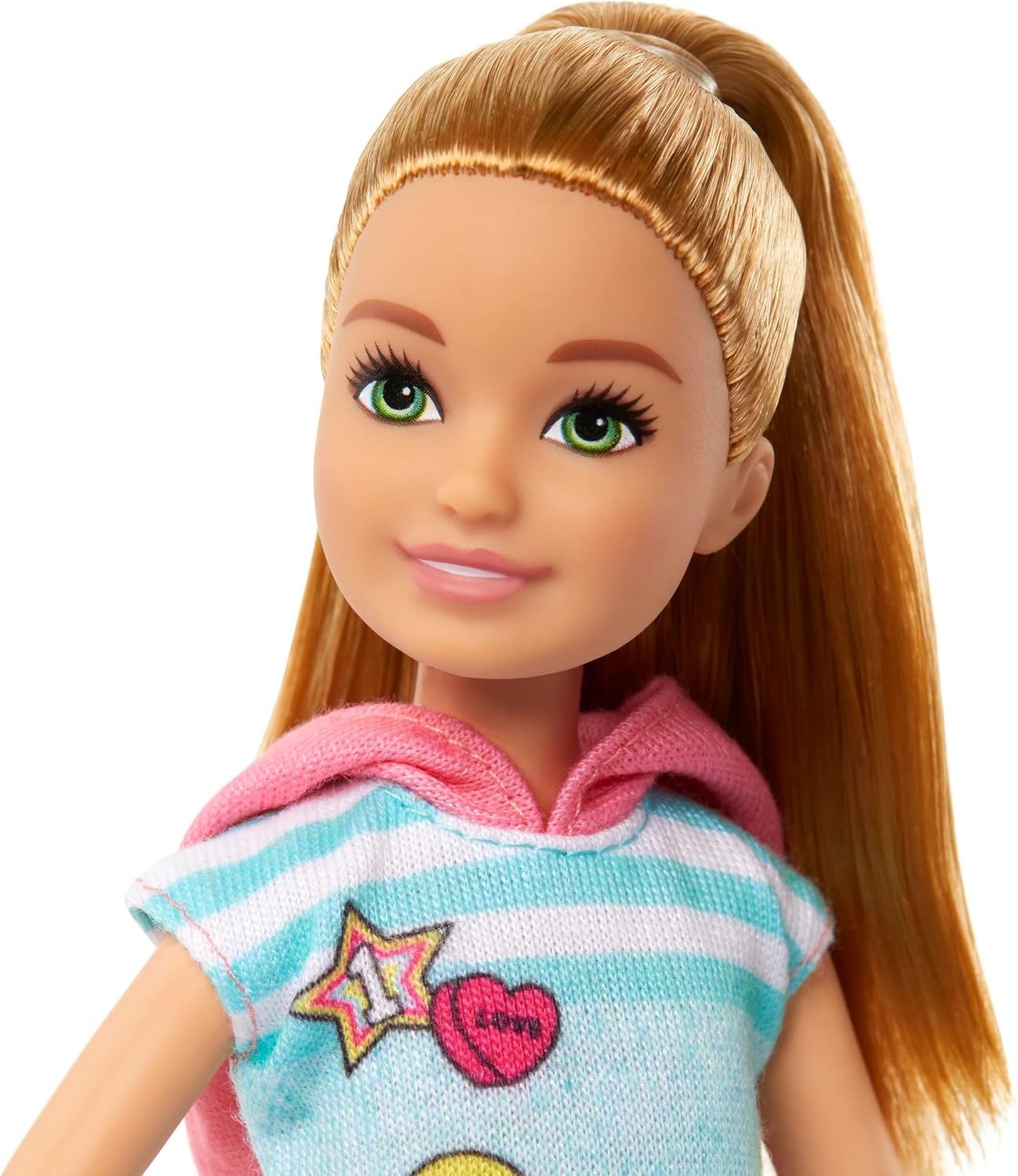Adventure Doll with Puppy Sporty Outfit Hoodie Shorts Sneakers Toy