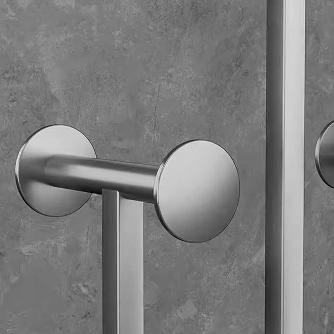 Modern White Metal Coat Rack Stand | Marble Base Freestanding Hall Tree 175cm