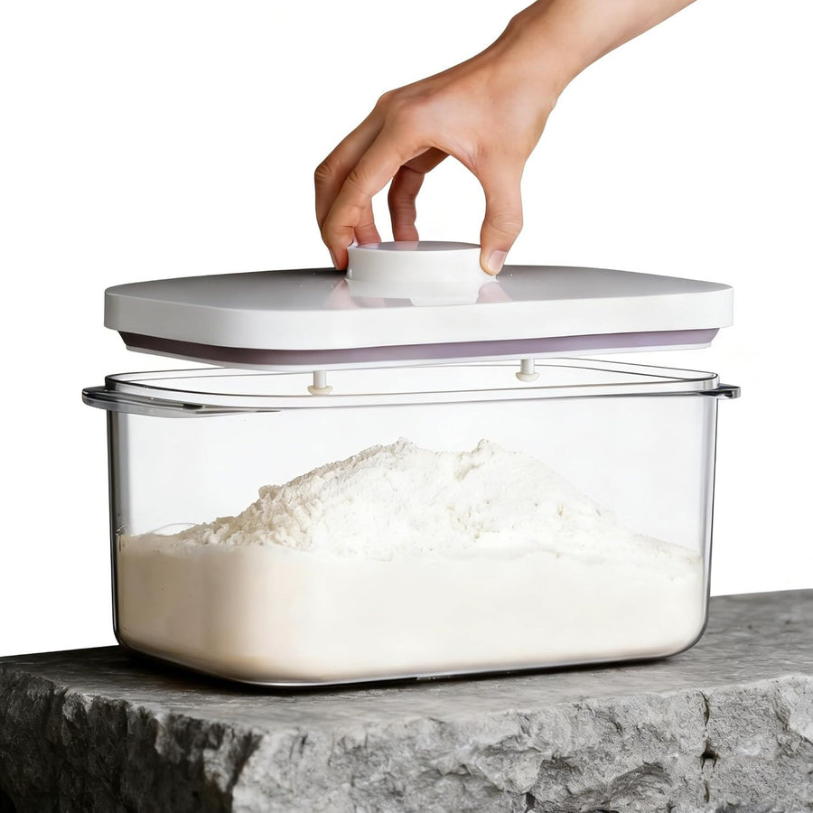 6L 10LBS Rice Dispenser Airtight BPA Free w Cup