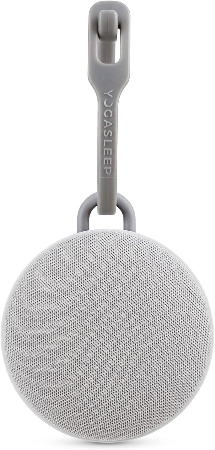 Portable Baby Sound Machine with 6 Soothing Sounds, Night Light & Timer