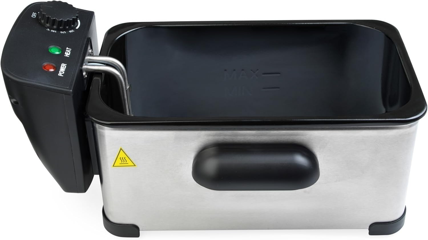 3L Deep Fat Fryer 2000W Adjustable Temp Viewing Window Easy Clean
