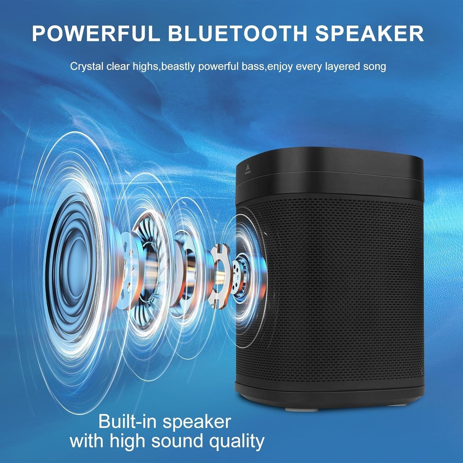 3-in-1 Bluetooth Speaker & Sleep Machine with 70 Sounds & RGB Lamp