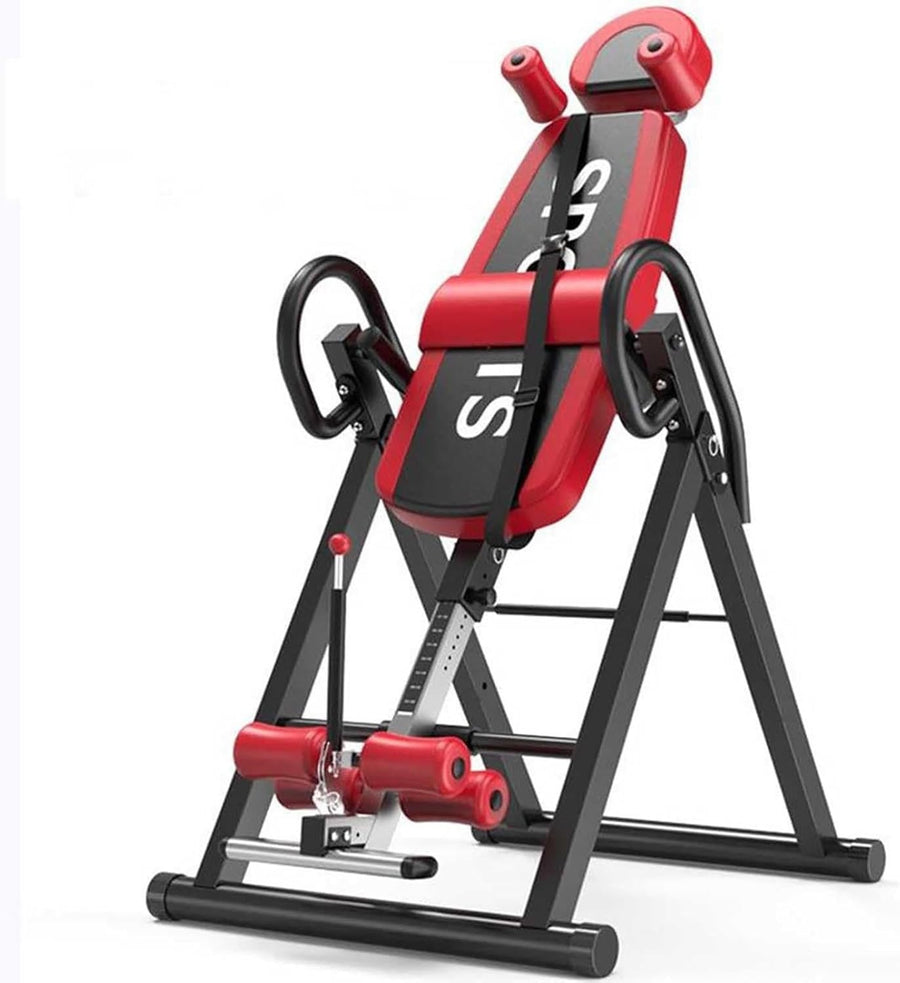 Heavy Duty Gravity Inversion Table Adjustable Back Pain Relief