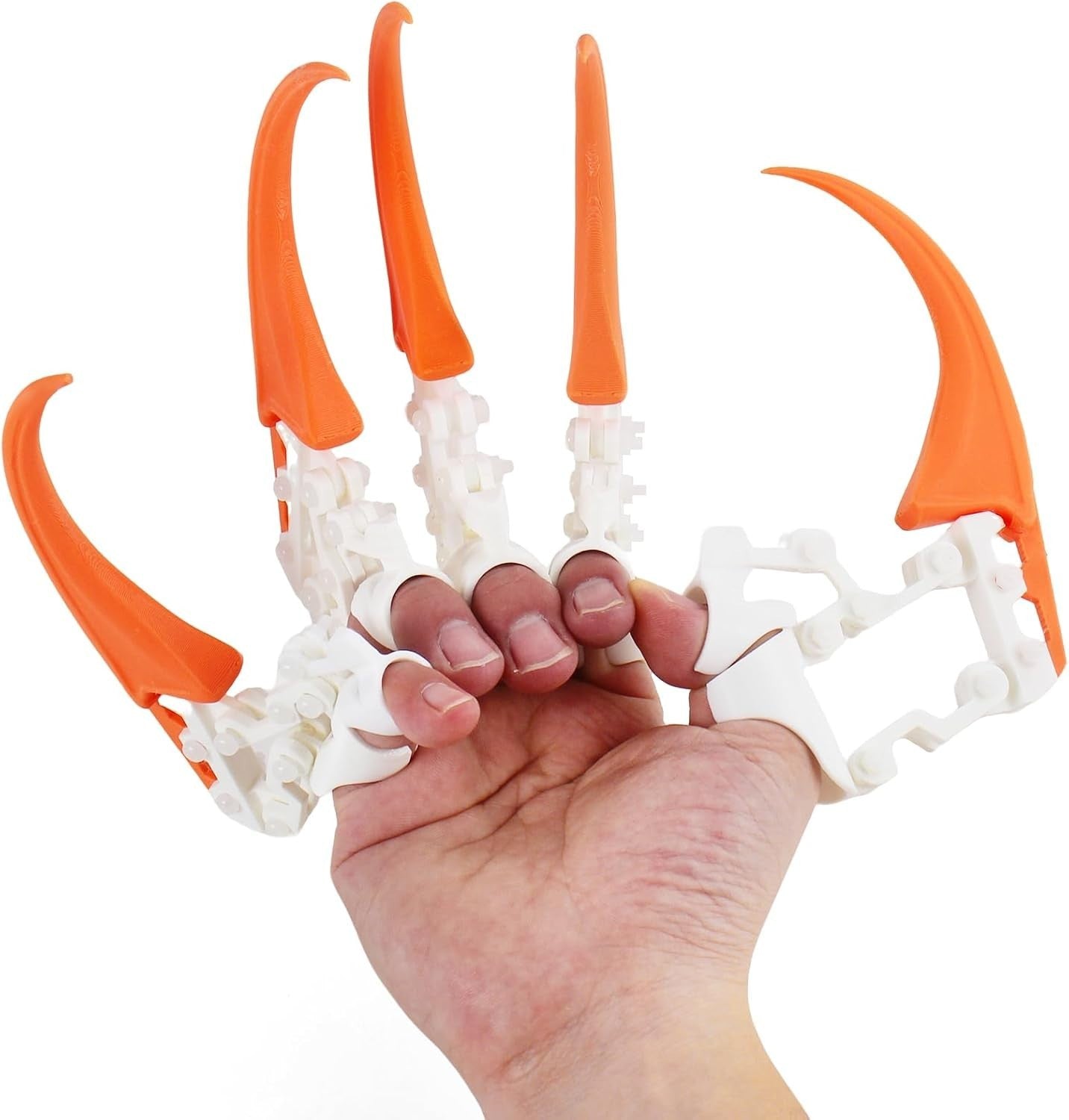 3D Printed Halloween Fidget Toy Anxiety Relief Cool Desk Decor Orange