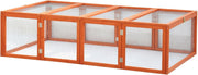 6ft Folding Wooden Rabbit Run Enclosure Large Outdoor Guinea Pig Play Pen