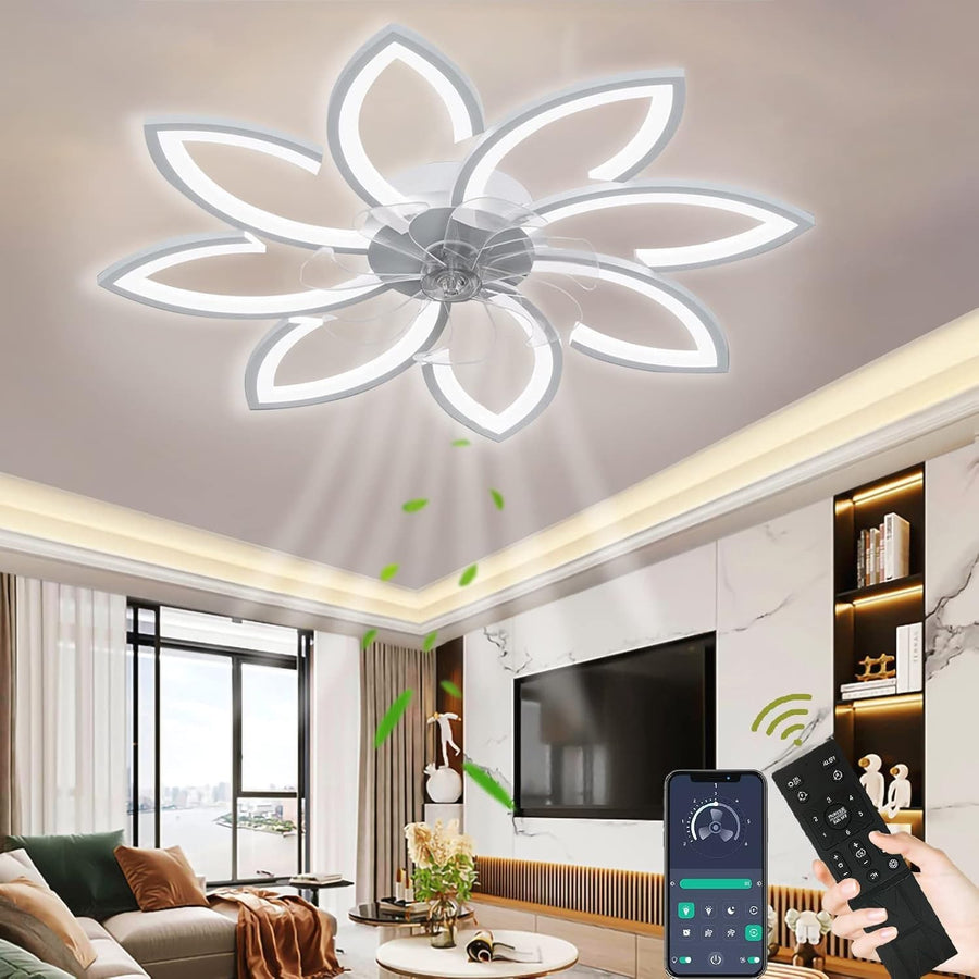 Wildcat 90CM LED Ceiling Fan with Lights Dimmable Remote Quiet
