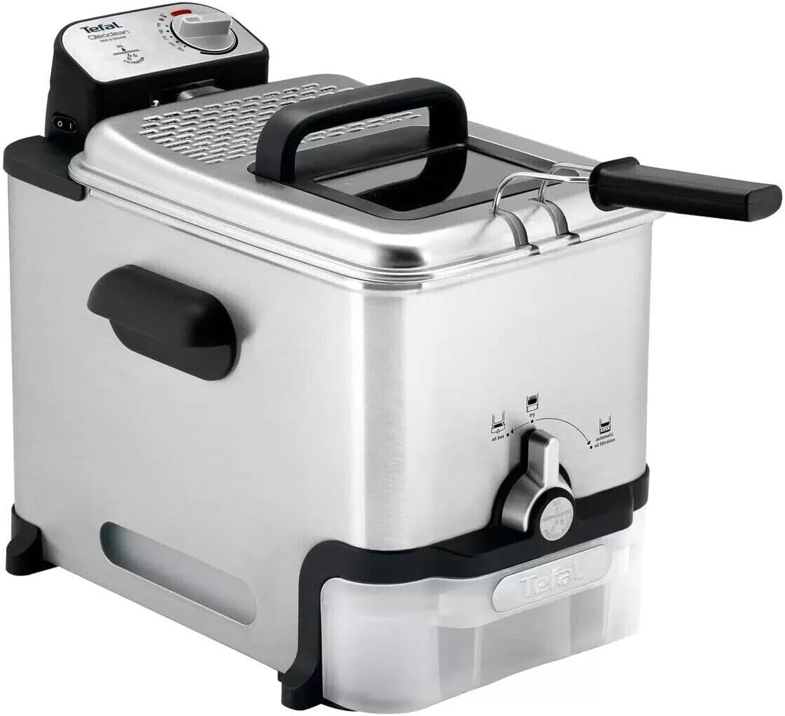 3.5L Semi Commercial Deep Fat Fryer 2300W Auto Oil Filtration