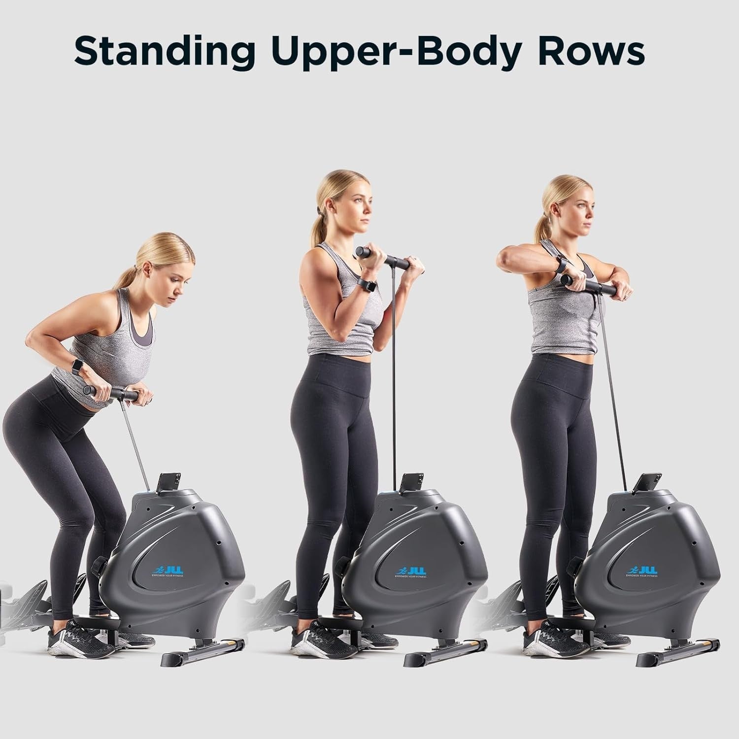 Folding Magnetic Rowing Machine 16-Level Quiet Rower LCD App Compatible 130KG