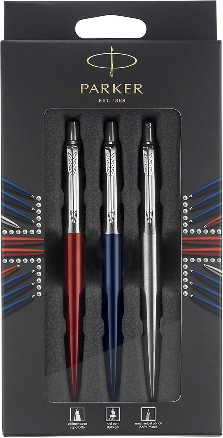 Jotter Trio – Ballpoint, Gel Pen & Mechanical Pencil, Medium Tip