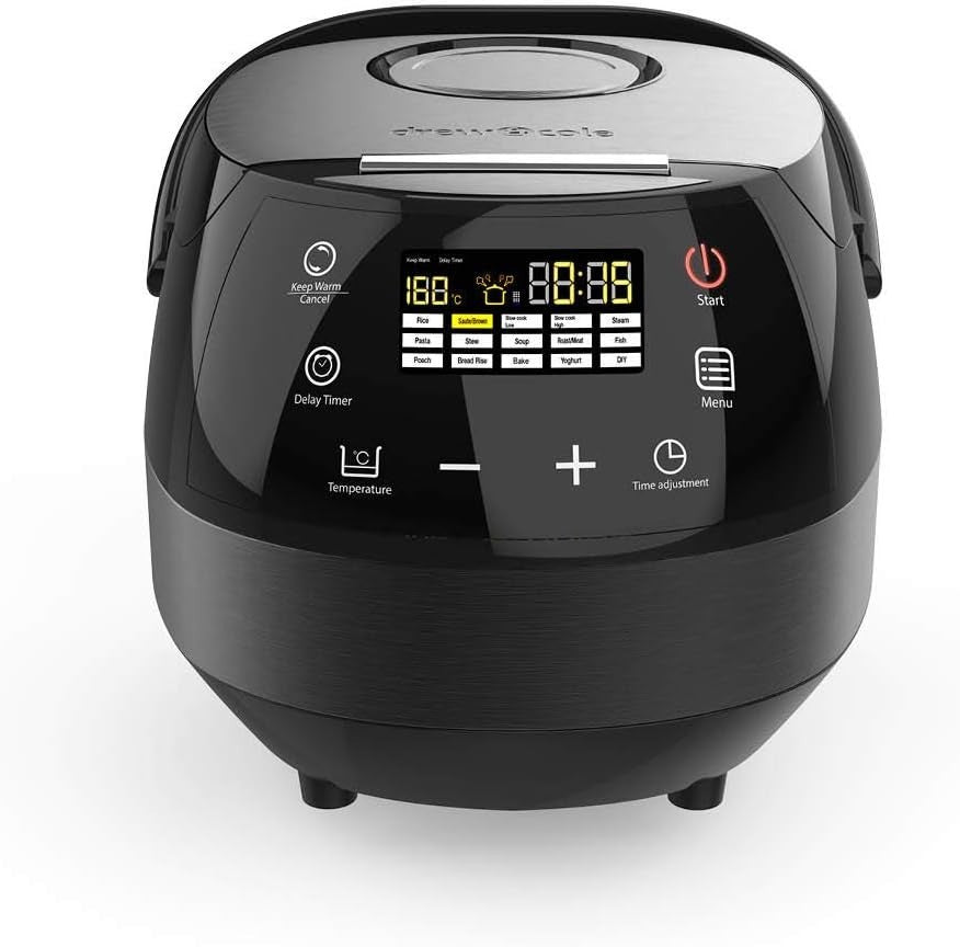 14-in-1 Multi Cooker with Bread, Slow Cook, Steam & Rice Maker 5L