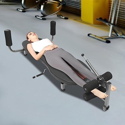Back Stretch Decompression Bench Inversion Table for Pain Relief & Workout