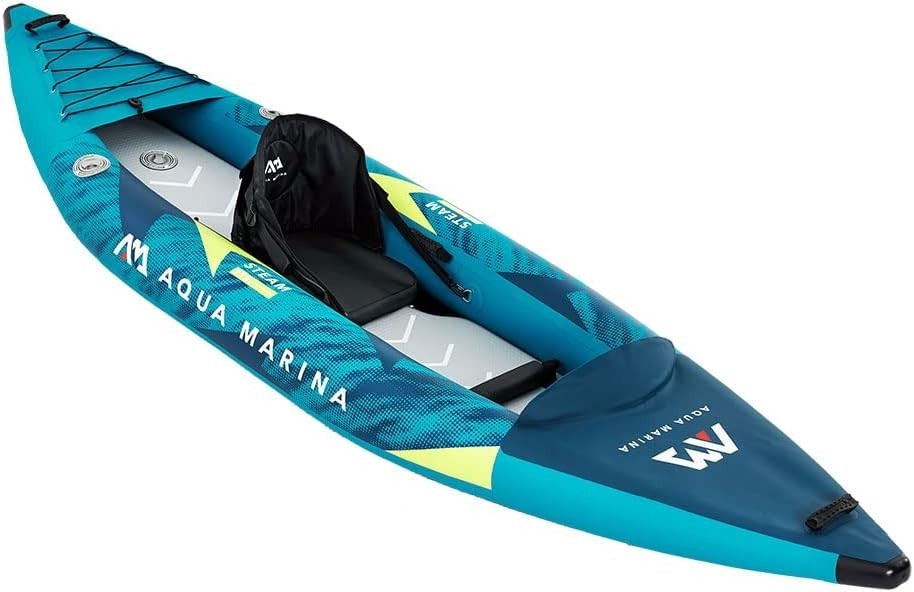Professional Inflatable White Water Kayak PVC Self Bailing Canoe