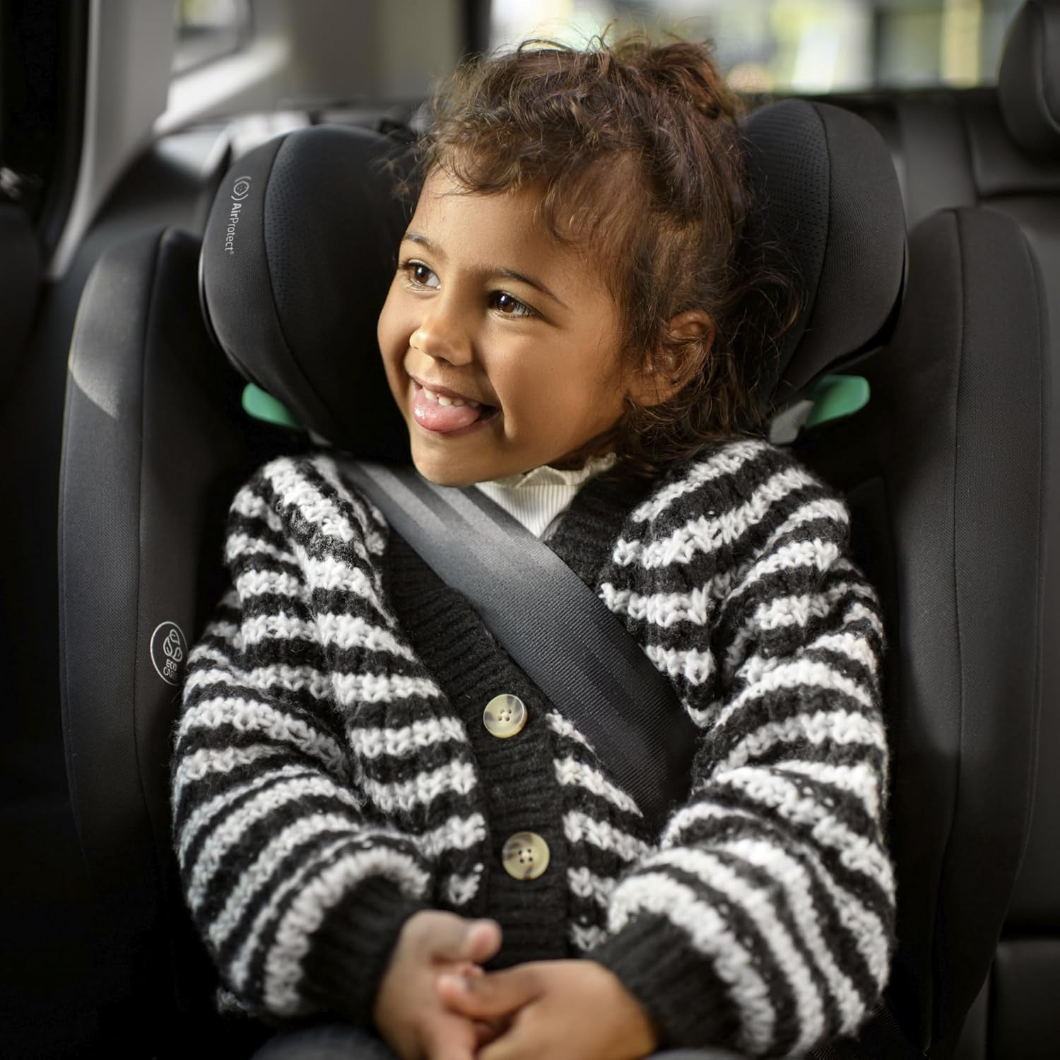 i-Size ISOFIX High Back Booster Seat 100–150cm Adjustable Side Impact