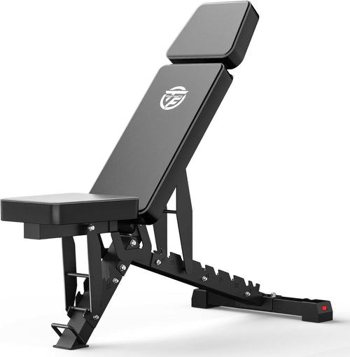 Heavy Duty Adjustable Weight Bench 640kg Foldable Full Body Gym