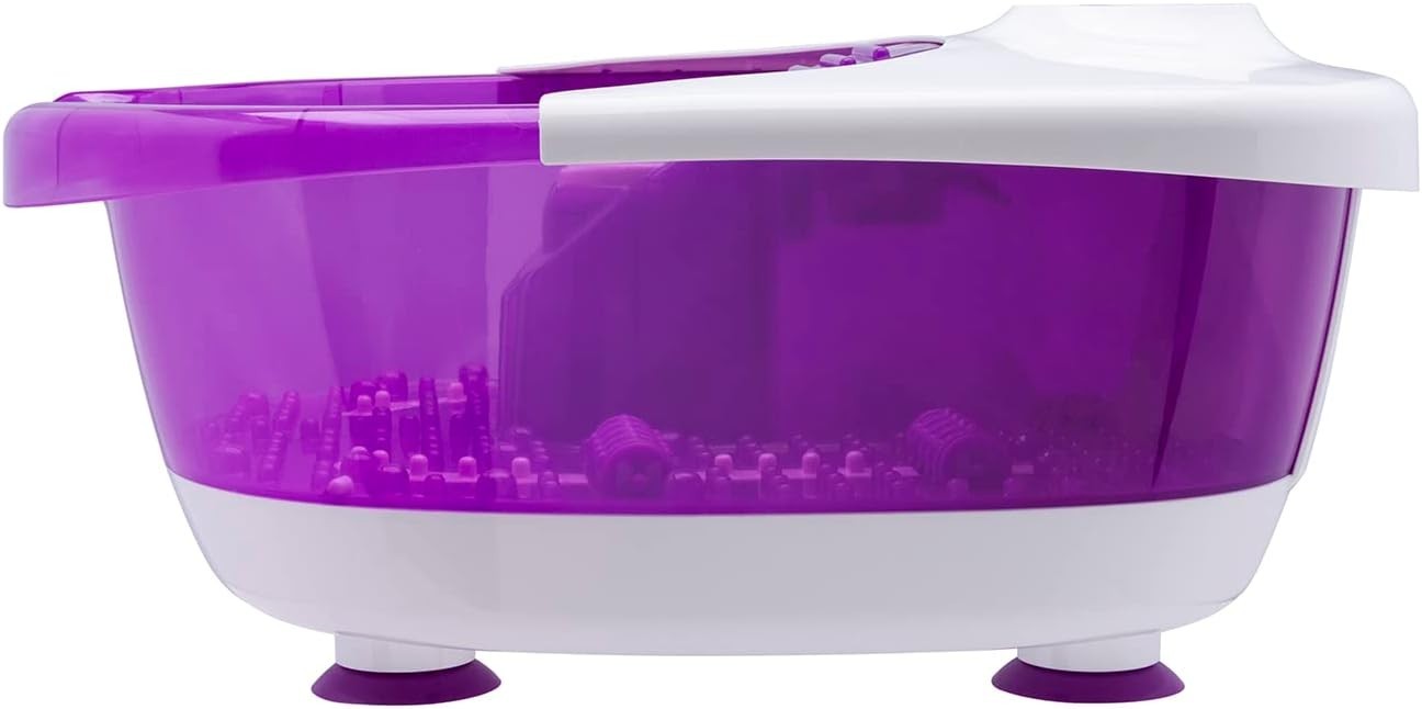Luxury Foot Spa Massager | Digital Heat, Bubbles & Pedicure Kit
