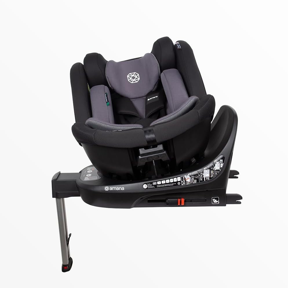 360° Swivel ISOFIX Seat 40–150cm i-Size R129 Birth–12 Years