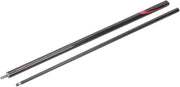 57" Carbon Snooker Pool Cue 9mm Tip Black Warp Resistant