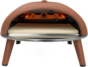 Gas Portable Pizza Oven with Peel & Bag | Outdoor BBQ Pizza Maker 500°C | Mocha
