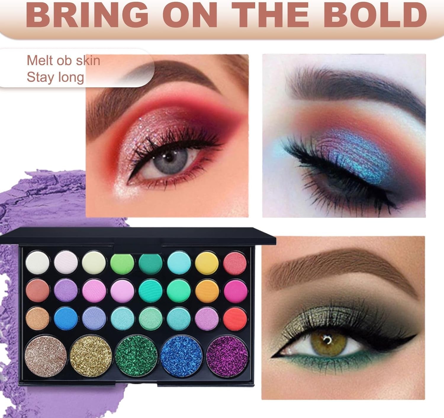 All In One Makeup Kit Gift Set Eyeshadow Lipstick Blush Full Bundle