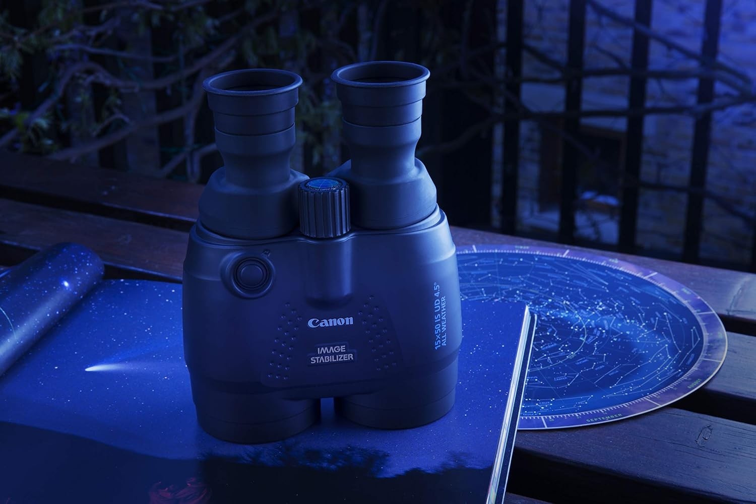 15x50 High Power Image-Stabilised All-Weather Zoom Binoculars HD Optics
