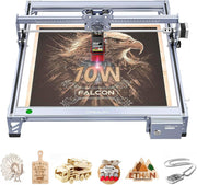 10W Laser Engraver Desktop Cutter High Precision 400x415mm Wood Metal