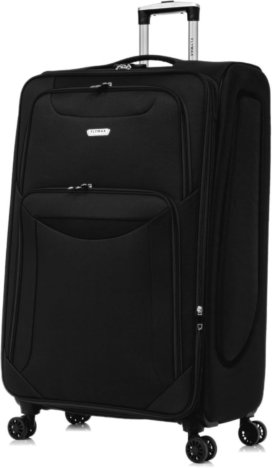 24” Medium Lightweight Expandable Suitcase 4 Wheel Travel Luggage Lock