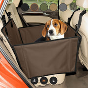 Waterproof Dog Car Seat Booster Travel Bed Safety Belt Medium Dogs