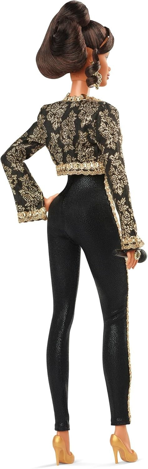 Signature Music Legend Collector Doll Black Gold Suit Keepsake Box