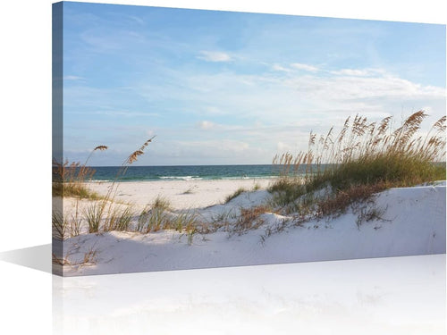 Beach Canvas Wall Art 16x24 inch Coastal Wall Decor Modern Home Print