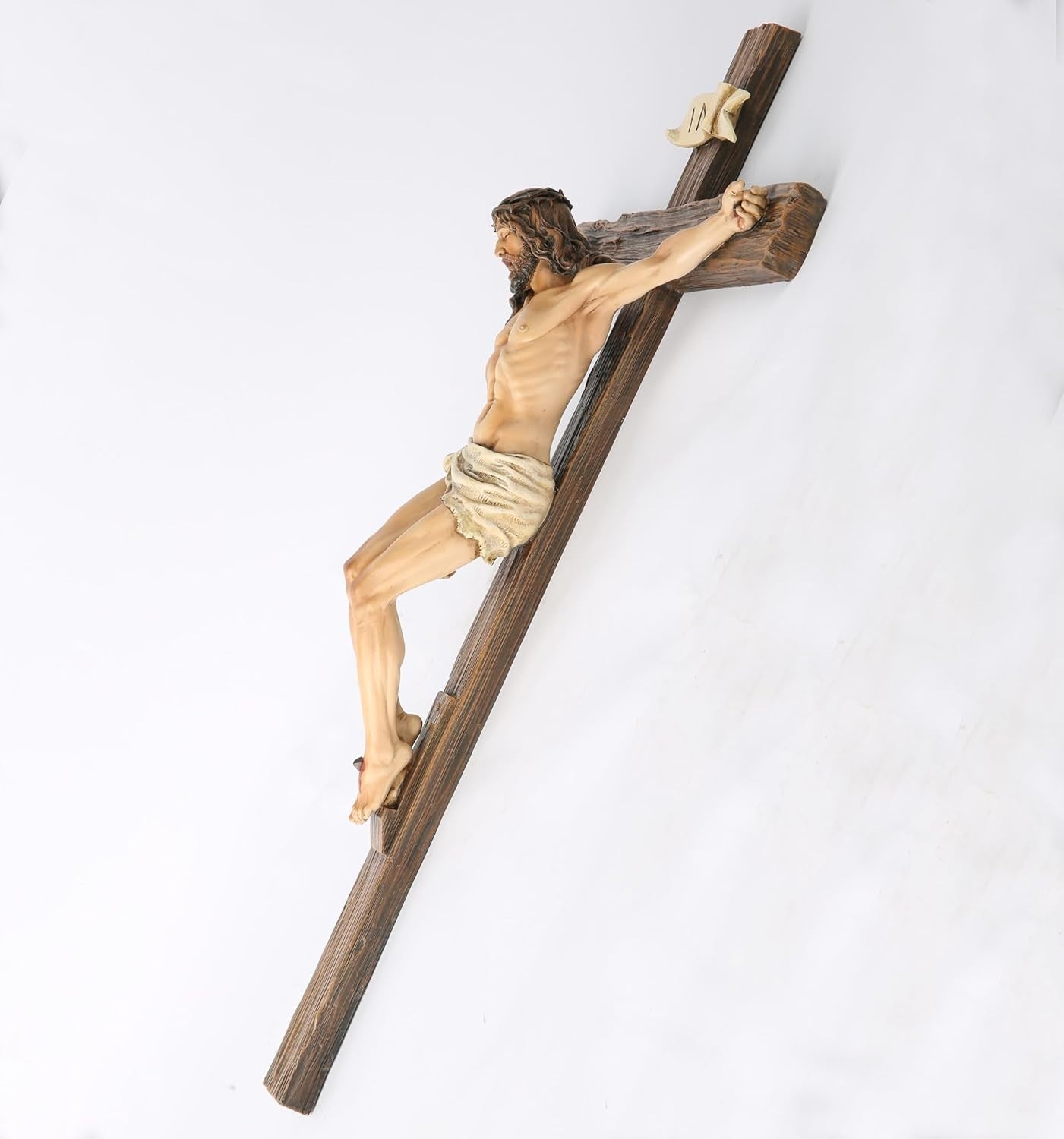 Catholic Crucifix Wall Cross Jesus Christ Religious Home Decor 20.75