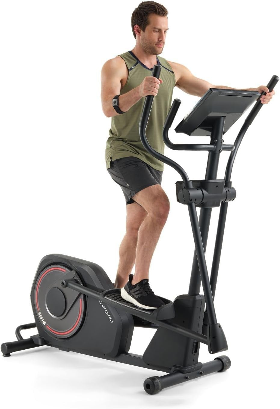 Elliptical Cross Trainer for Home Gym, 20 Resistance Levels, LCD Display