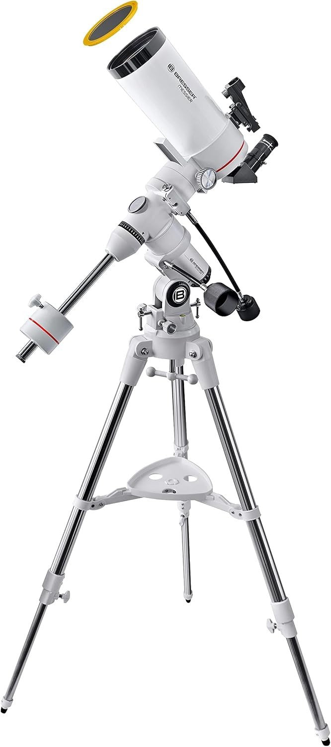 100mm Maksutov Telescope 1400mm Focal Length EXOS1 EQ4 Mount Sun Filter