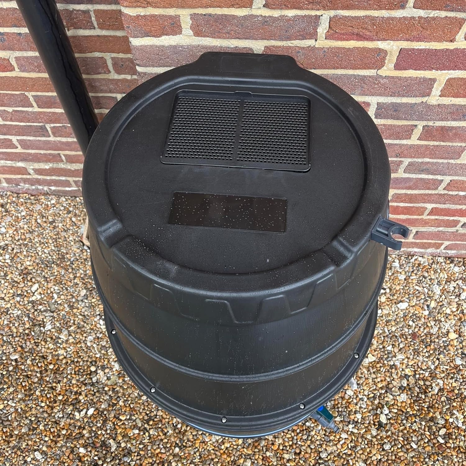 170L Garden Water Butt Barrel with Tap & Lid Rainwater Collector