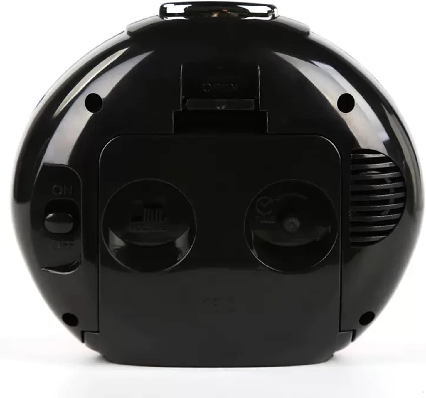 Silent Alarm Clock Loud Bell 5 Inch Non Ticking Battery Operated Bedroom