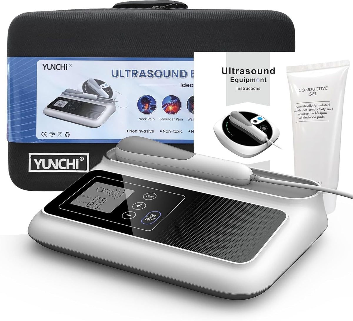 Portable Ultrasound Therapy Massager for Muscle & Joint Pain Relief