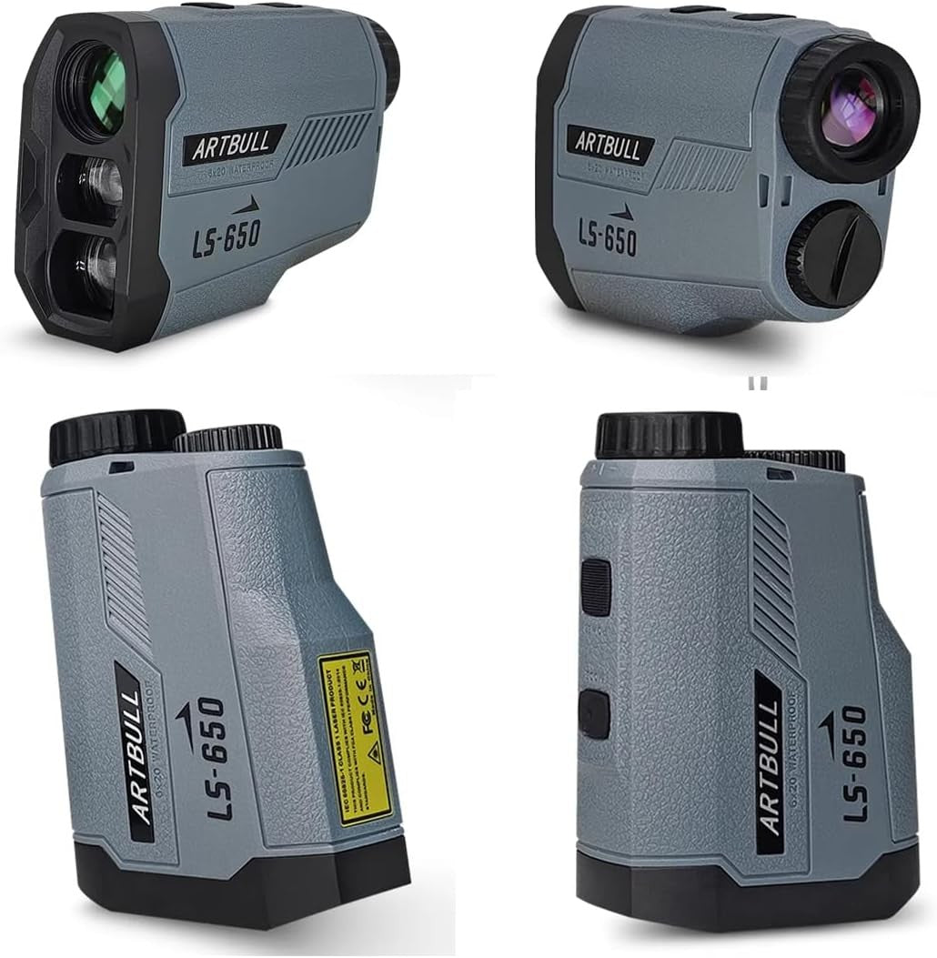 Golf Rangefinder with Slope Switch Pin Lock 710 Yards Laser 6x Zoom