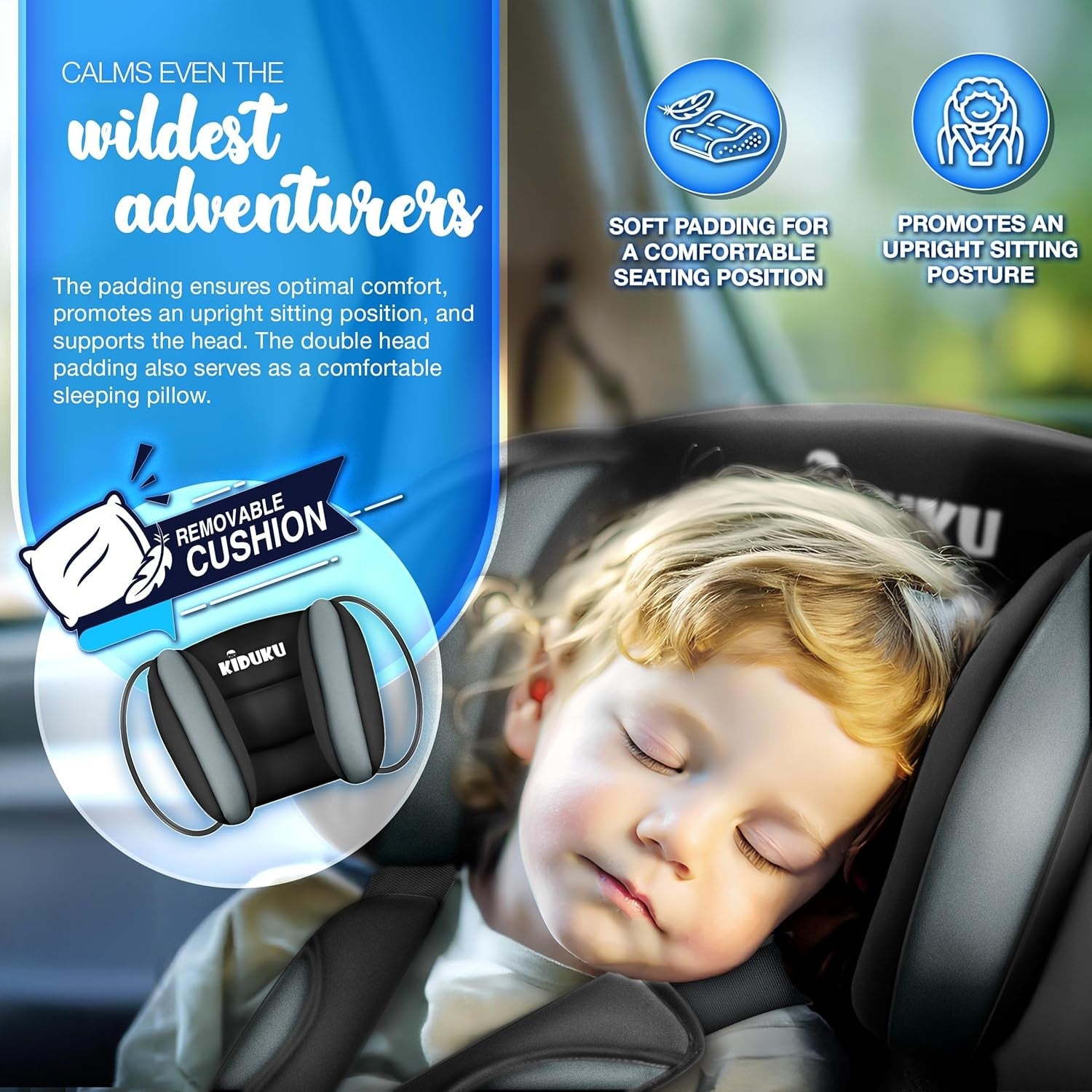 3-in-1 Child Car Seat Booster 9–36kg Group 1/2/3 Safety Approved