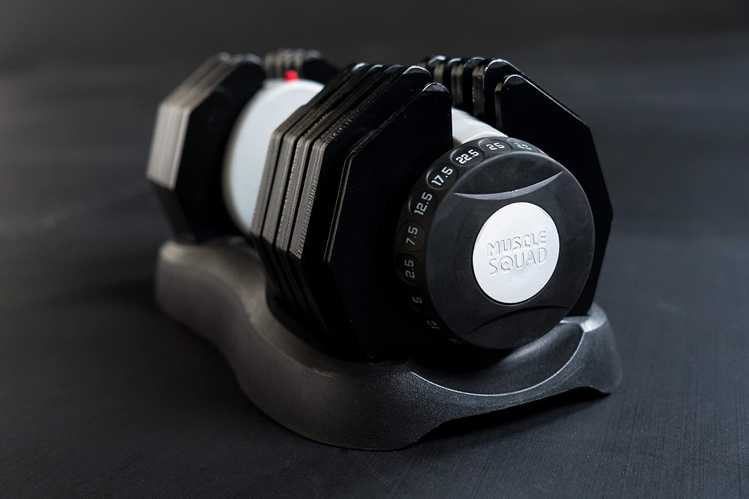 25kg Adjustable Dumbbell 10-in-1 Quick Dial Space Saving Home Gym