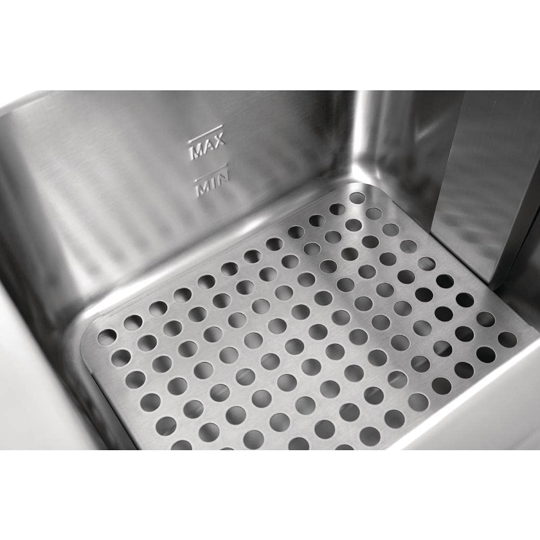 7.5L Induction Deep Fat Fryer 3000W Stainless Steel Countertop