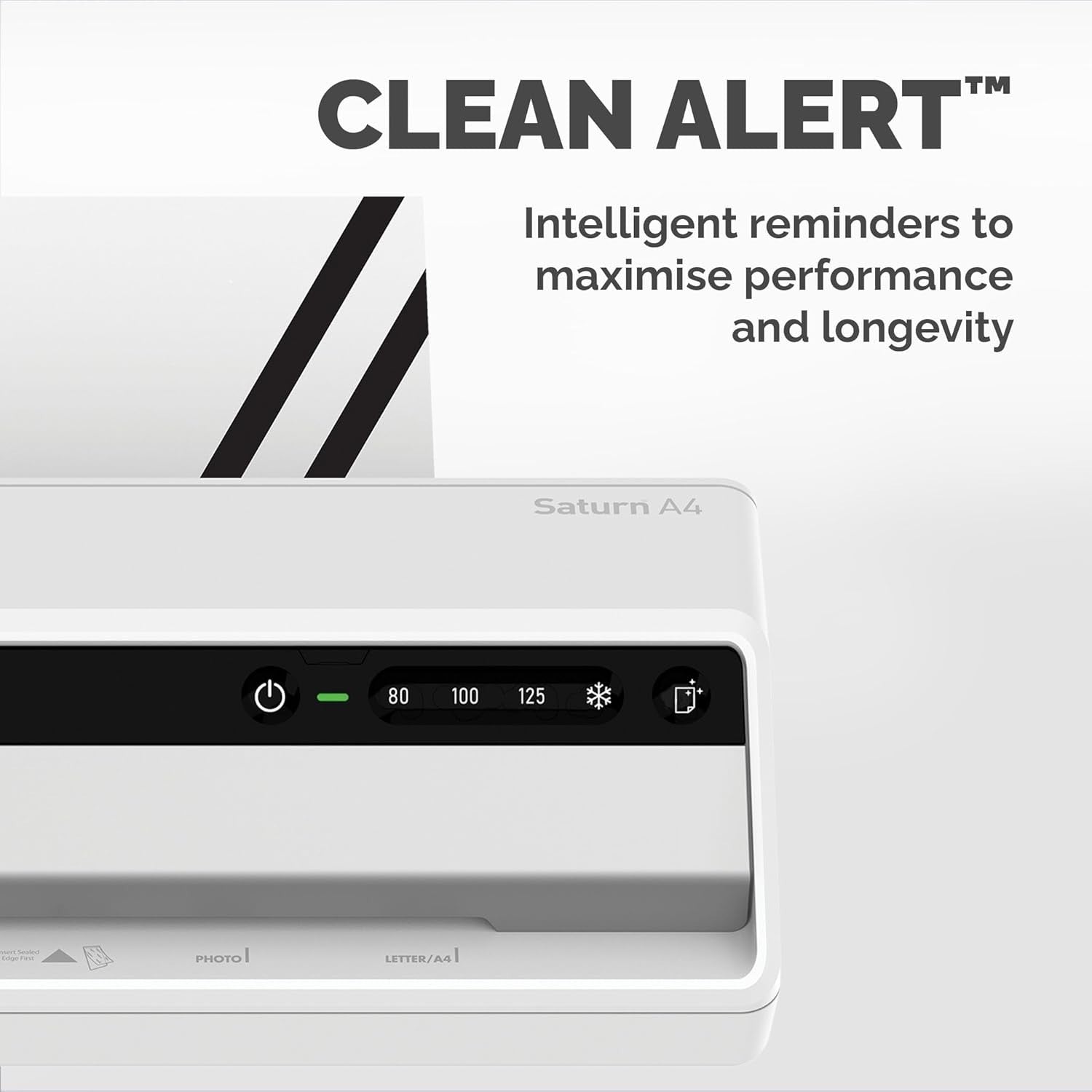 A4 Office Laminator 60s Warm Up Jam Release Auto Shut Off 80–125 Mic