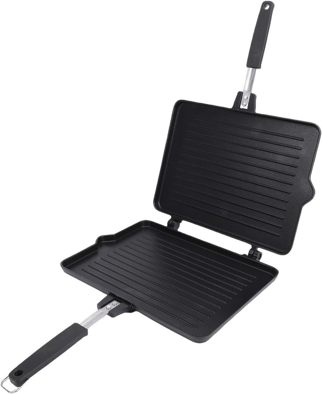 Double-Sided Stovetop Panini & Sandwich Maker Non-Stick Grill