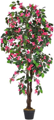 165cm Artificial Azalea Tree in Pot Pink Floral Lifelike Indoor Outdoor Decor