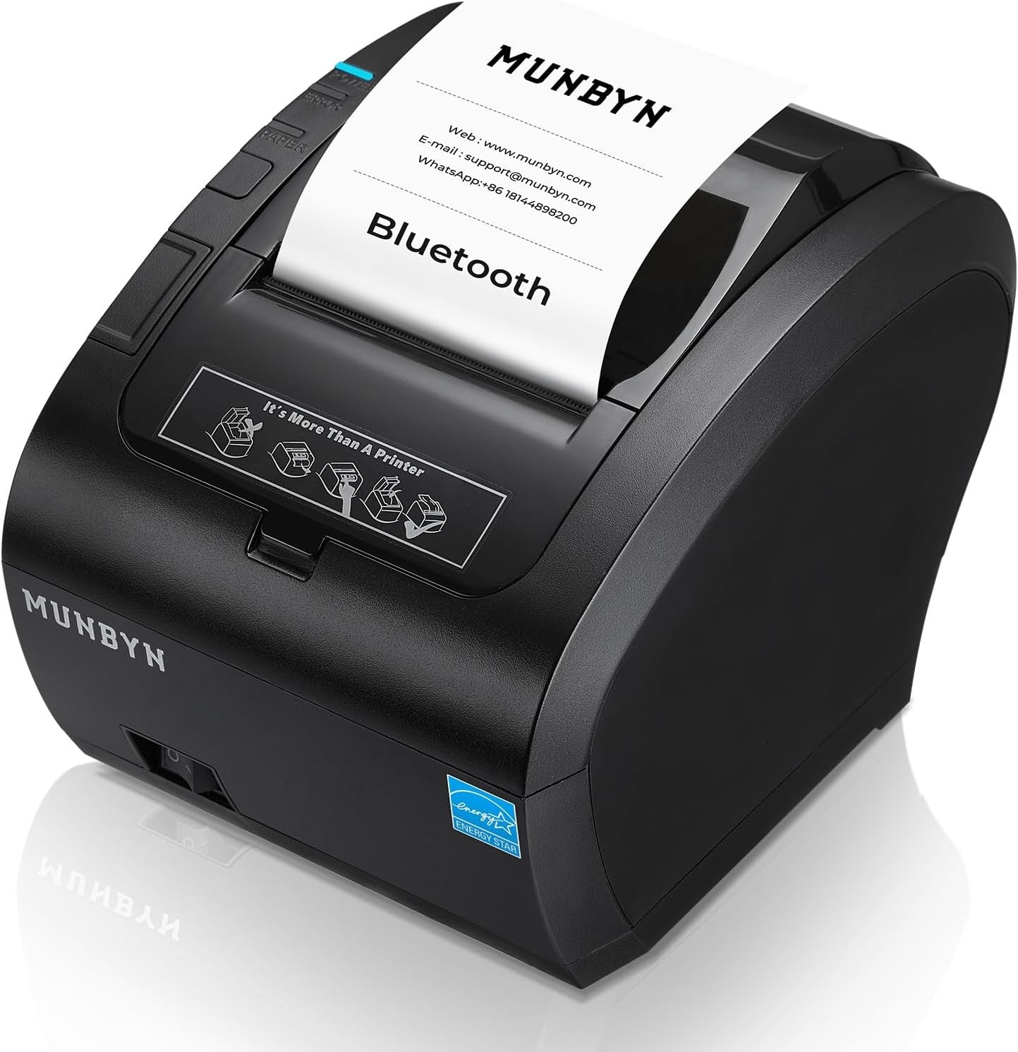 MUNBYN Thermal Receipt Printer POS USB/Ethernet for Home & Business