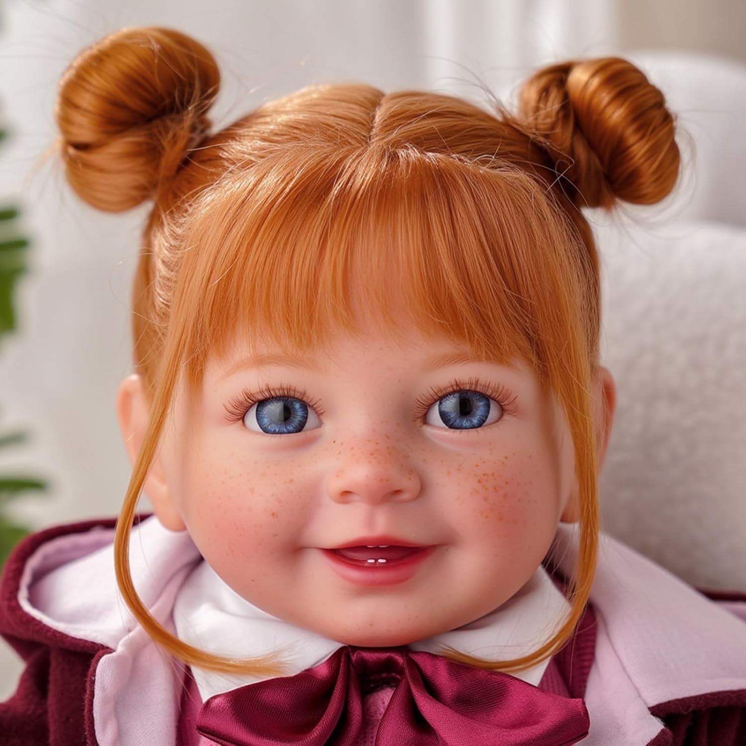 20” Reborn Baby Doll Soft Cloth Body Girl Clothes Accessories