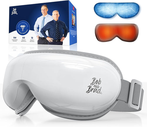 Eye Massager with Heat & Cooling Music Rechargeable Eye Mask