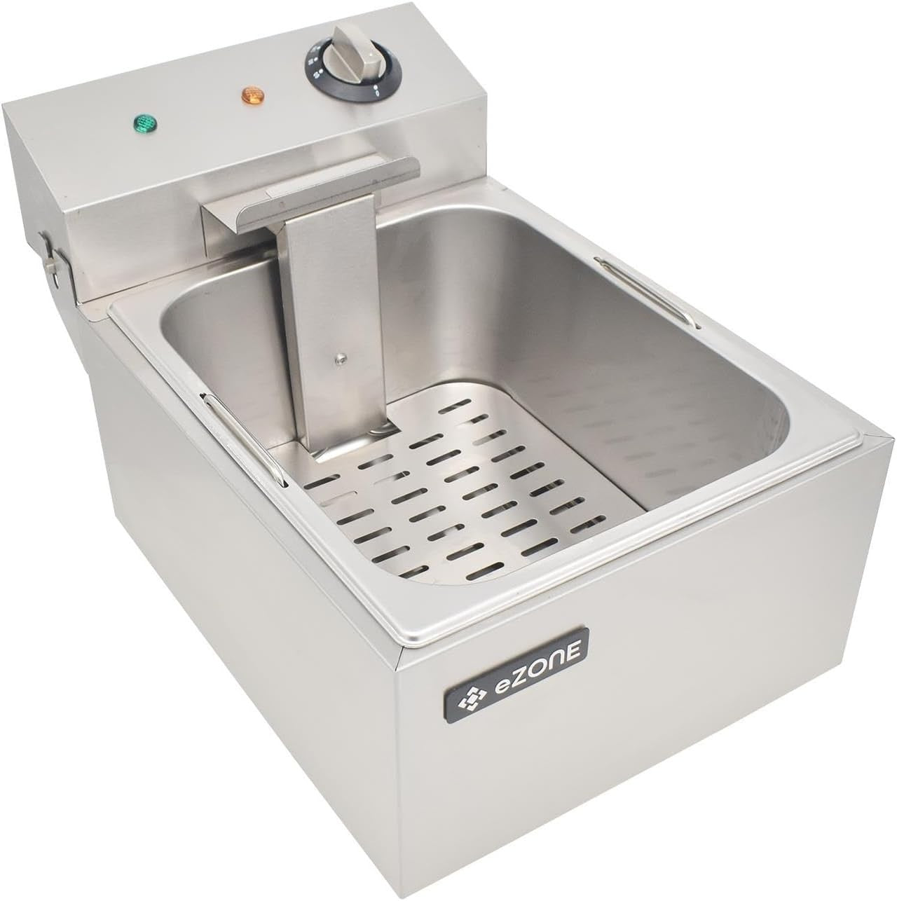 Commercial Electric Deep Fryer 5L Single Tank 3000W Countertop